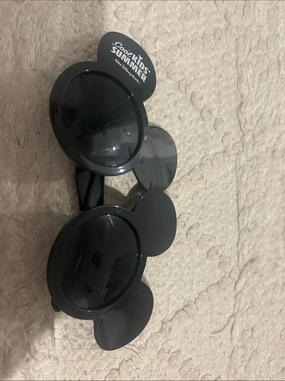 Disney Black Mickey Ear Sunglasses